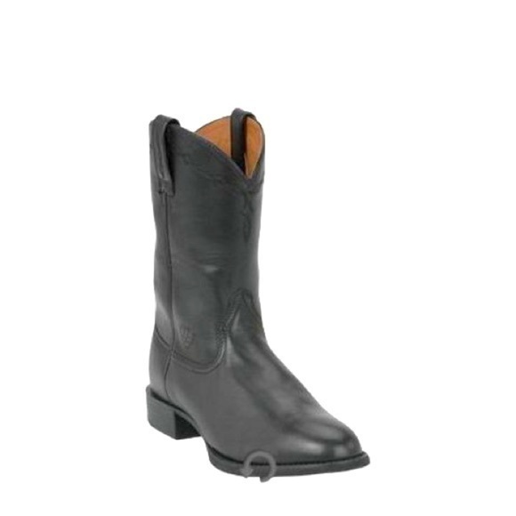 Ariat Women’s Black Heritage Roper Boots 9